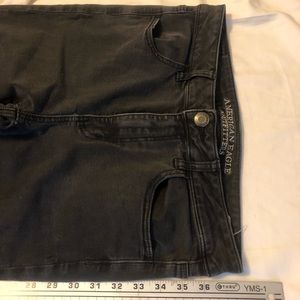 American Eagle High-Rise Black Jeggings